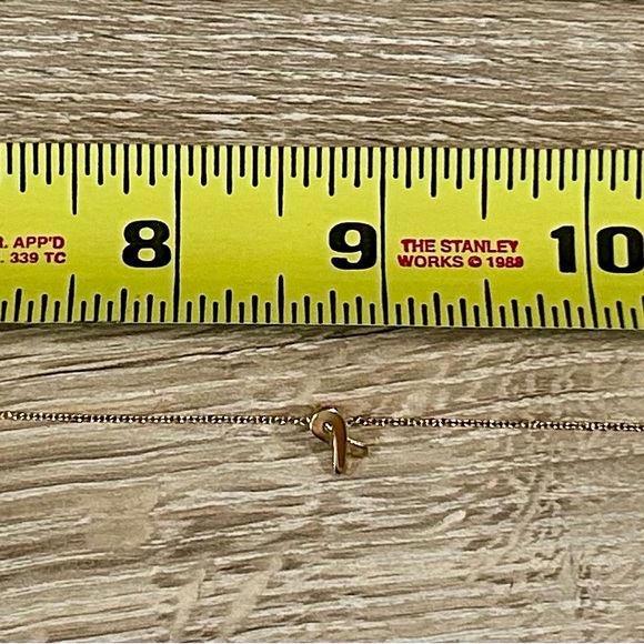 Dogeared Make a Wish - Breast Cancer Awareness - Gold Dipped Necklace, NWT - Picture 6 of 8